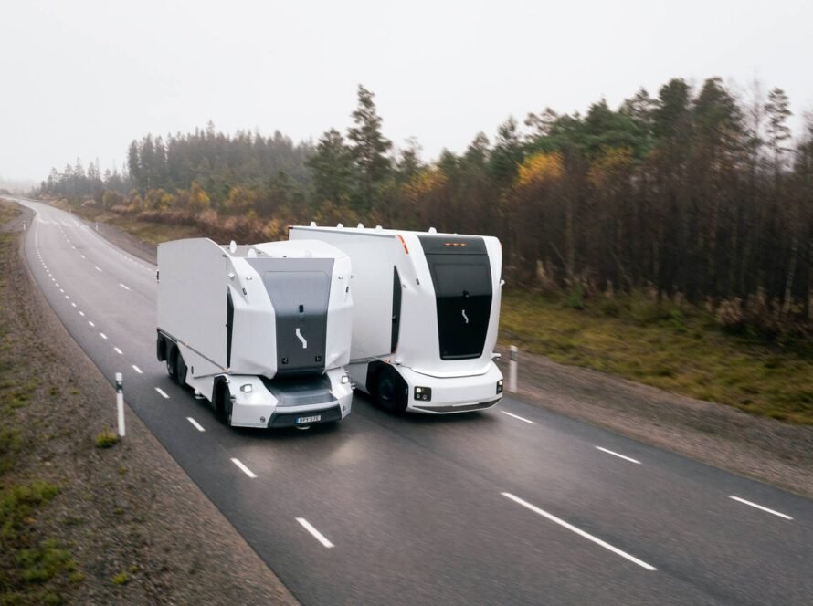Einride’s autonomous vehicles (Photo: Business Wire)
